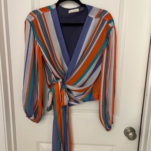 Ramy Brooke wrap top